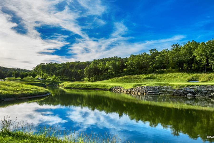 Scenic Golf course in Branson.