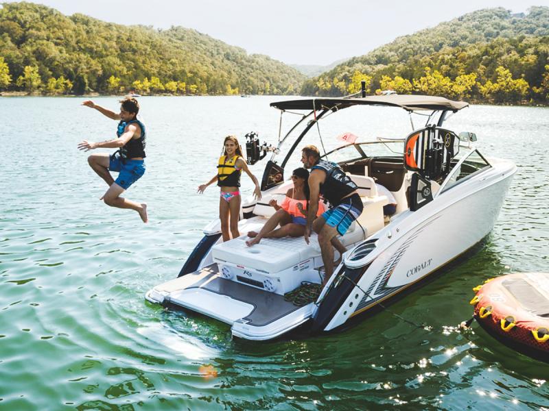 Take a dive into the cool waters of Table Rock Lake.