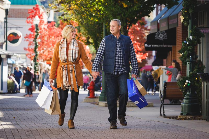 Shop until you drop at the Branson Landing.