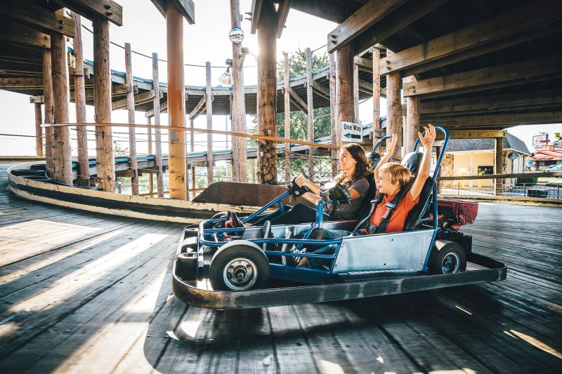 Take a high-speed ride at the Track Fun Parks.