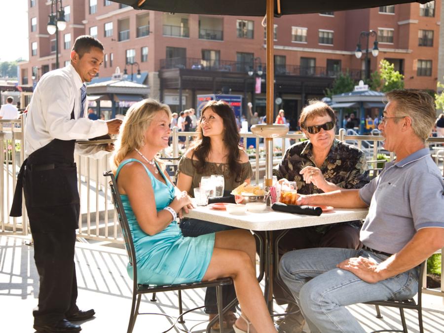 Dining at Branson Landing