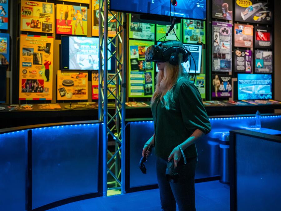 Explore Pop Culture Exhibits with Vintage Games and Virtual Reality