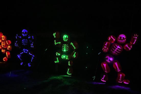 Guests can enjoy additional activities including classic Halloween movies, an all-new glow room, pumpkin painting, roasting pits, indoor arcade and more!